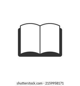 book icon on white background
