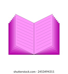 book icon on white background