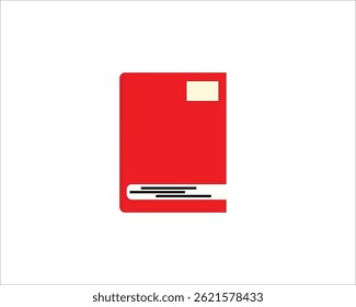 Icono de libro sobre fondo blanco