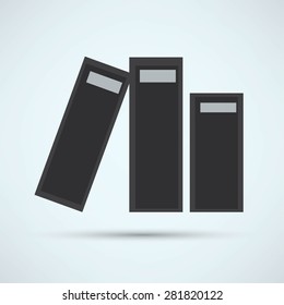 Book icon on a white background