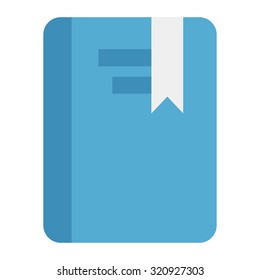 Book icon  on the white background. Vector illustration.