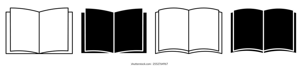 Buchsymbol, Buchsymbol öffnen, 