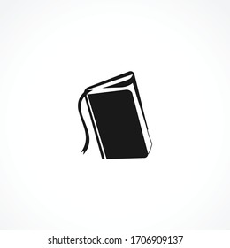 Book icon. open book icon on white background for web and mobile