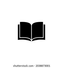 Book icon. open book sign and symbol. ebook icon