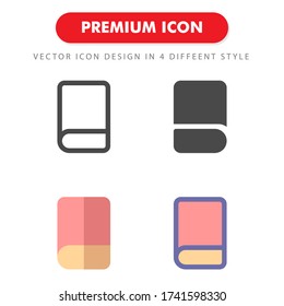 paquete de iconos de libro aislado en fondo blanco. para el diseño de su sitio web, logotipo, aplicación, interfaz de usuario. Ilustración gráfica vectorial y trazo editable. EPS 10.
