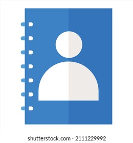 icono de libro para notas de lista de documentos privadas y públicas
