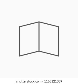 book icon, read vector