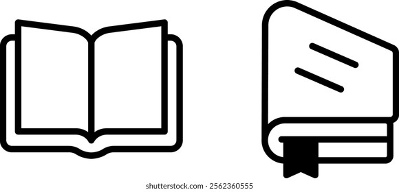 "Book Icon - Reading and Knowledge Symbol"