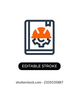 Book icon representing knowledge and education resources icon
