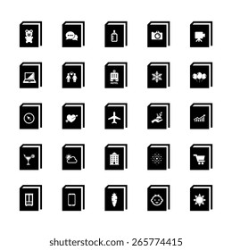 Book Icon set 1