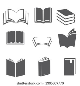 Book icon set