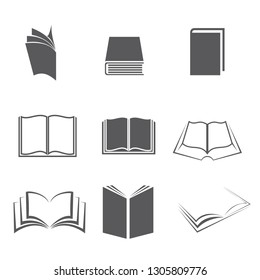 Book icon set