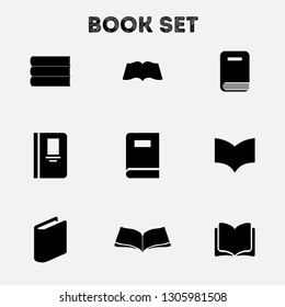 book icon set