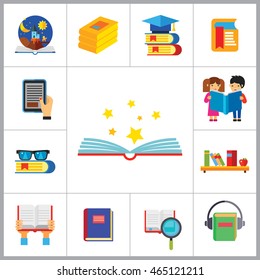 Book Icon Set