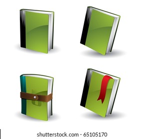 Book Icon Set