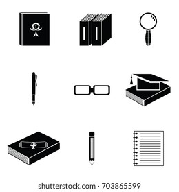 book icon set