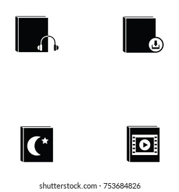 book icon set