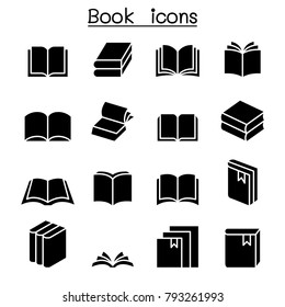 Book Icon Set 