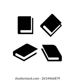 book icon set collection vector design template