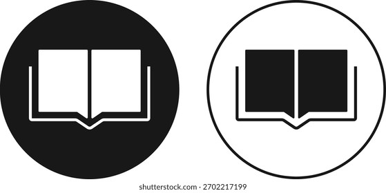 Symbolsatz für Bücher. Symbole für Bildung, Lesen und Wissen. Bibliothek und E-Reader-Zeichen. Symbolsammlung für Storytelling, Recherche und Content Management