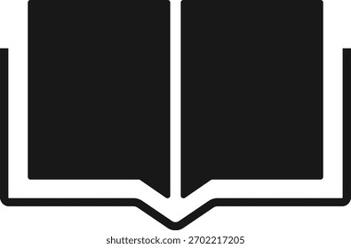Symbolsatz für Bücher. Symbole für Bildung, Lesen und Wissen. Bibliothek und E-Reader-Zeichen. Symbolsammlung für Storytelling, Recherche und Content Management