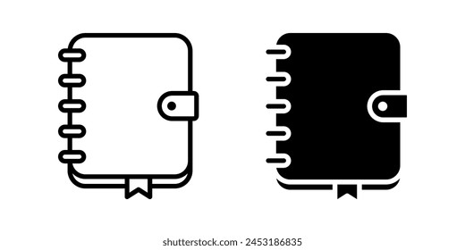 Conjunto de iconos del libro. para concepto móvil y Diseño web. Ilustración vectorial