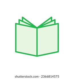 Book icon set. open book icon vector. ebook icon