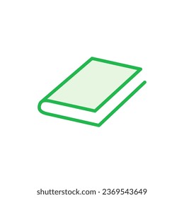 Juego de iconos del libro. vector de icono de libro abierto. icono de ebook