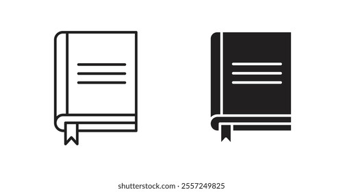 Book Icon set. vector illustration set