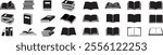 book icon set vector. Linear icon set. 