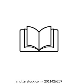 book icon set vector sign symbol