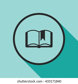 book icon. book sign