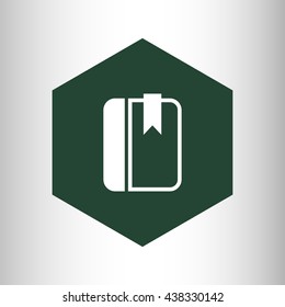 book icon. book sign