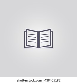 book icon. book sign
