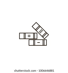 book icon. sign design