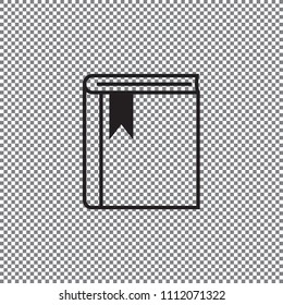 book icon. sign design