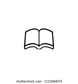Book icon. sign design