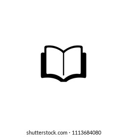 Book icon. sign design