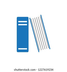 book icon. sign design