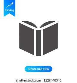 book icon. sign design