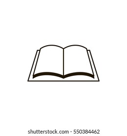 book icon. sign design