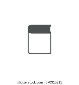 book icon. sign design
