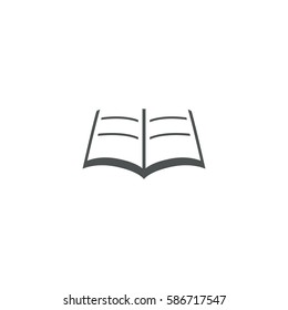 book icon. sign design