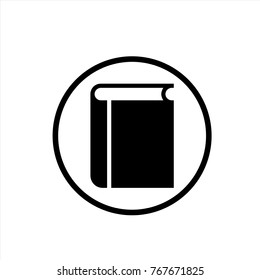 book icon. sign design