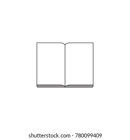 book icon. sign design