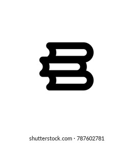 book icon. sign design
