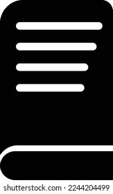 book icon. sign design, Flat design.