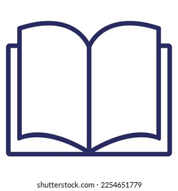 Book icon. Sign design. Flat Web Mobile Icon. Vector. Sign. Symbol. Button.  Element. Silhouette. Vector illustration.