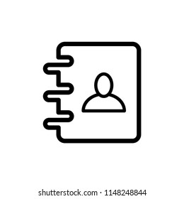 Book icon. sign design illustration.