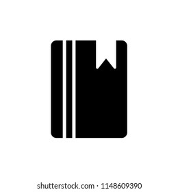 Book icon. sign design illustration.